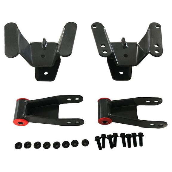 Rear Leaf Spring Shackle Kit - Compatible with 1973 - 1974 Chevy C10 Pickup