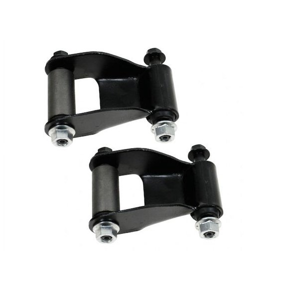 Rear Leaf Spring Shackle Set 2 Piece Set - Compatible with 1989 - 1990 Ford Bronco II