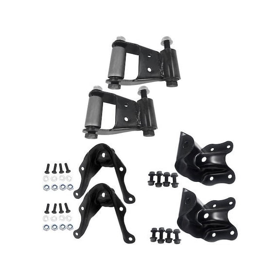 Rear Leaf Spring Shackle and Bracket Kit - Compatible with 1994 - 1996 Mazda B3000 1995