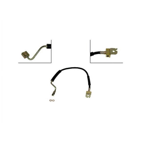 Rear Left Brake Hose - Compatible with 1998 - 2001 Lincoln Navigator 1999 2000