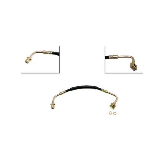 Rear Left Brake Hose - Compatible with 2002 - 2007 Buick Rendezvous 2003 2004 2005 2006