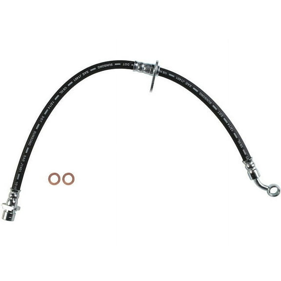 Rear Left Brake Hose - Compatible with 2003 - 2011 Honda Element 2004 2005 2006 2007 2008 2009 2010