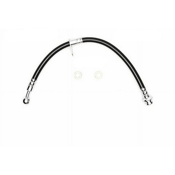 Rear Left Brake Hose - Compatible with 2004 - 2008 Jaguar XJ8 2005 2006 2007