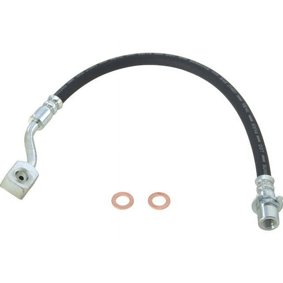 Rear Left Brake Hose - Compatible with 2007 - 2010 Chevy Silverado 2500 HD 2008 2009
