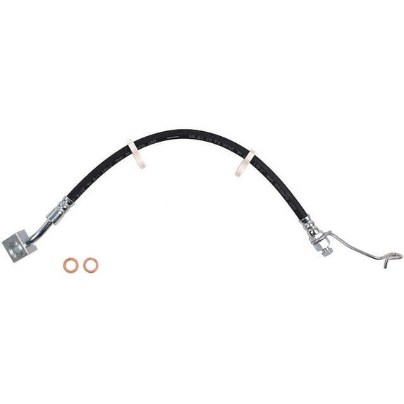 Rear Left Brake Hose - Compatible with 2009 - 2010 Dodge Ram 1500