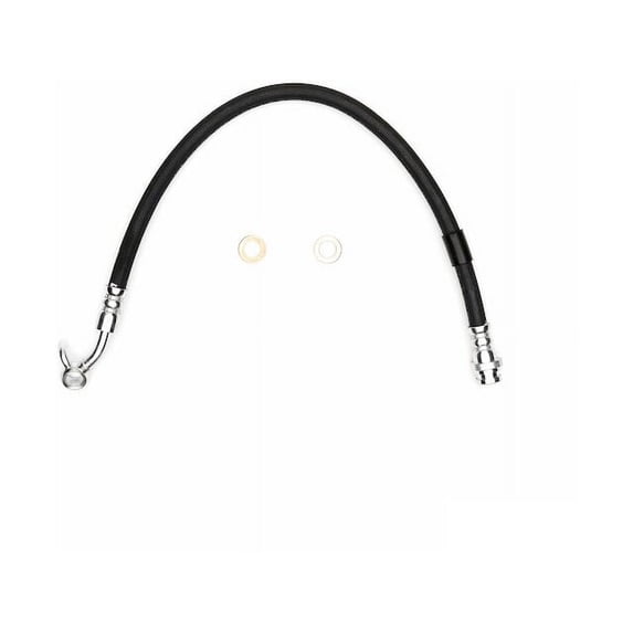 Rear Left Brake Hose - Compatible with 2011 - 2015 Ford Edge - Dynamic Friction