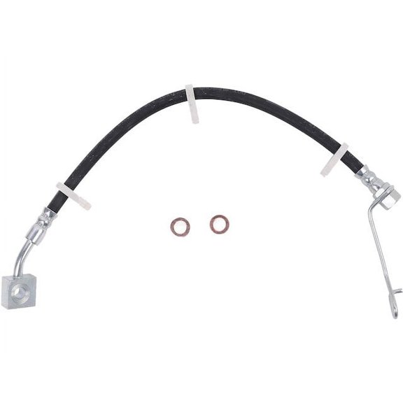 Rear Left Brake Hose - Compatible with 2011 - 2017 Ram 1500 2012 2013 2014 2015 2016
