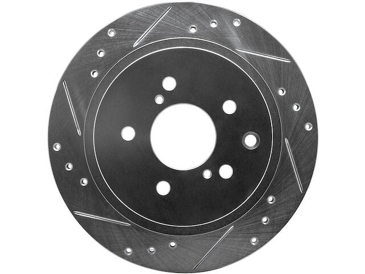 Rear Left Brake Rotor - Compatible with 1989 - 1996 Nissan 300ZX ...