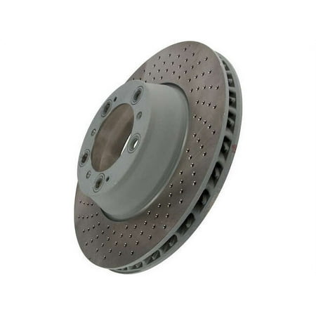 Rear Left Brake Rotor - Compatible with 2001 - 2016 Porsche 911 2002 2003 2004 2005 2006 2007 2008 2009 2010 2011 2012 2013 2014 2015
