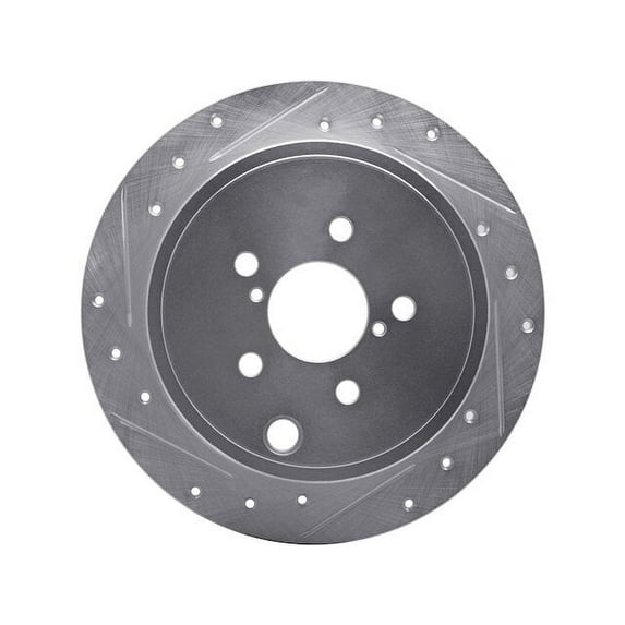 Rear Left Brake Rotor - Compatible with 2010 - 2014 Subaru Outback - Dynamic Friction