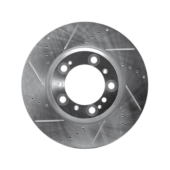 Rear Left Brake Rotor - Compatible with 2010 - 2023 Porsche Panamera 2011 2012 2013 2014 2015 2016 2017 2018 2019 2020 2021 2022