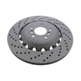 thumbnail image 1 of Rear Left Brake Rotor - Compatible with 2012 - 2018 BMW M6 2013 2014 2015 2016 2017, 1 of 2