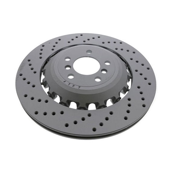Rear Left Brake Rotor - Compatible with 2012 - 2018 BMW M6 2013 2014 2015 2016 2017