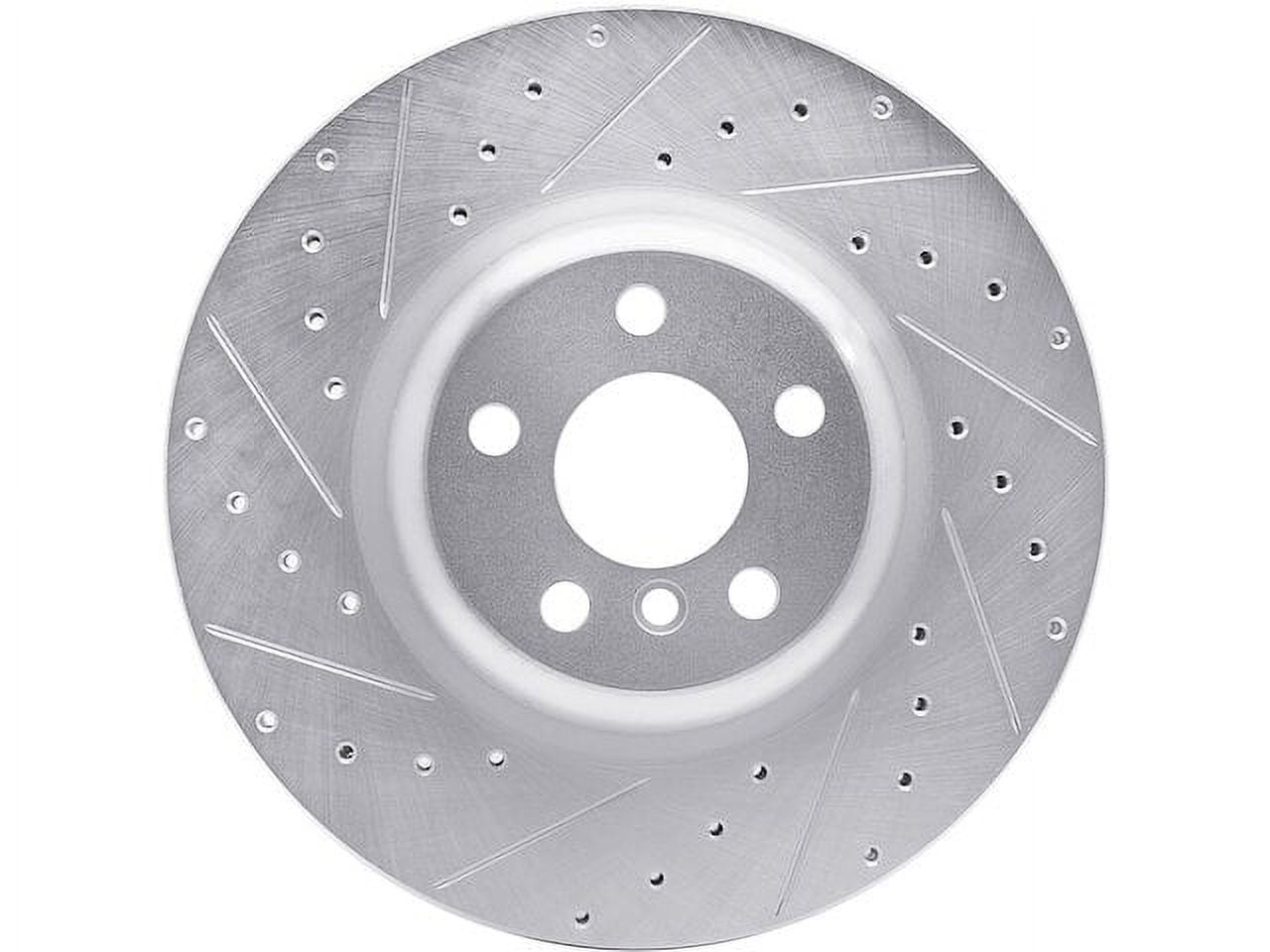 Rear Left Brake Rotor - Compatible with 2019 - 2025 BMW X5 2020 2021 ...