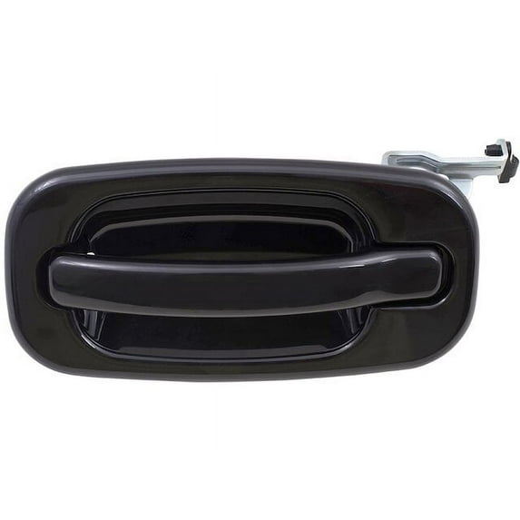 Rear Left Door Handle - Compatible with 2007 Chevy Silverado 1500 Classic Crew Cab Pickup 4-Door