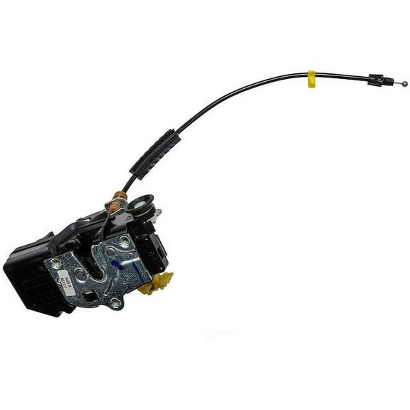 Rear Left Door Latch Assembly - Compatible with 2007 Chevy Silverado 1500 Crew Cab Pickup 4-Door