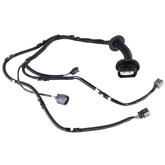 Rear Left Door Wiring Harness Compatible with Ford F150 Crew Cab 2009-2014 | Replaces OEM Part Number: 9L3Z-14631-CAA, Fix Broken Window/Lock Wires, Plug & Play