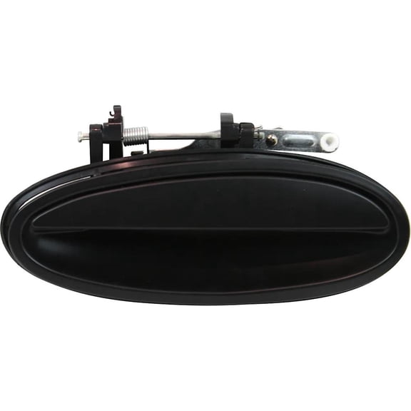 Rear Left Exterior Door Handle Compatible with 1997-2005 Oldsmobile Aurora Base 4.0L (97-99) Buick Park Avenue Base 3.8L (97-05) Ultra 3.8L (97-05) ARBB491306 Smooth Black 25699183