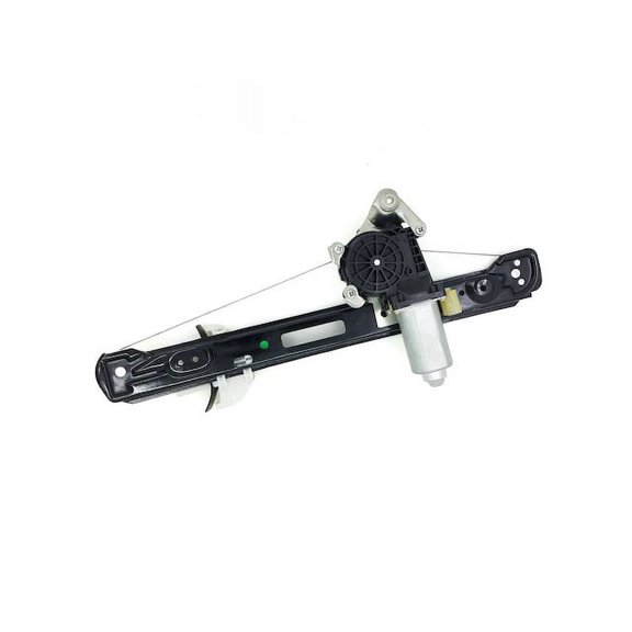 Rear Left Driver Side Window Regulator and Motor Assembly - Compatible with 2000 - 2007 Ford Focus 4-Door or 5-Door 2001 2002 2003 2004 2005 2006