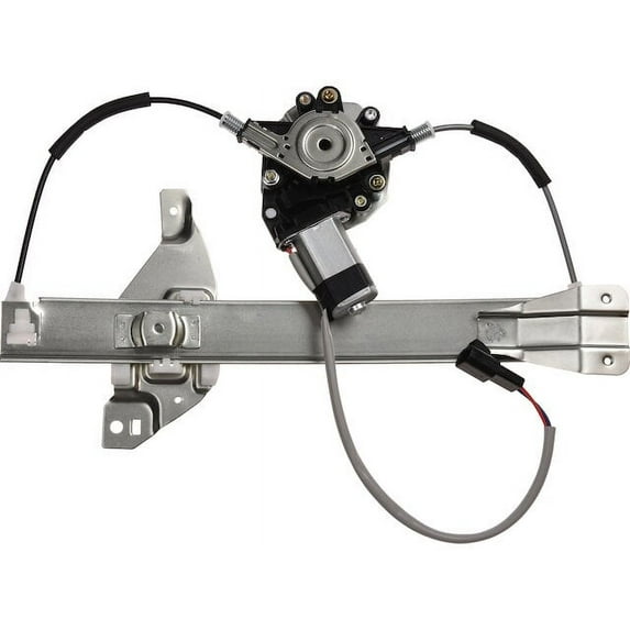 Rear Left Driver Side Window Regulator with Motor - Compatible with 2006 - 2013 Chevy Impala 2007 2008 2009 2010 2011 2012