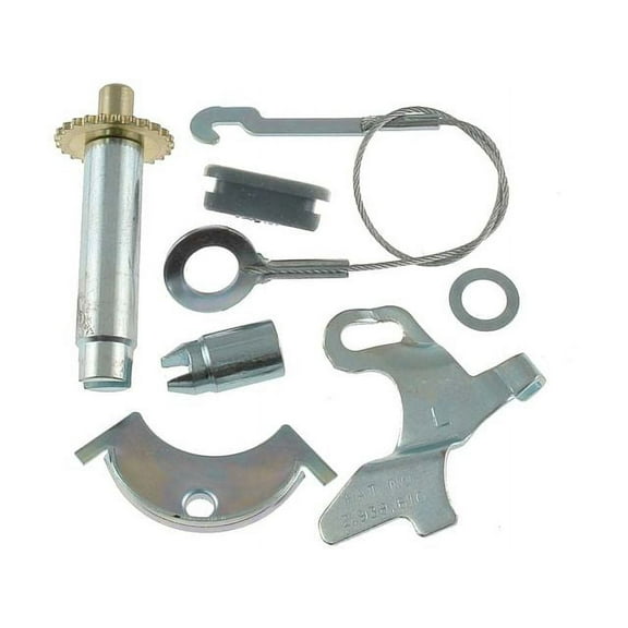 Rear Left Drum Brake Self Adjuster Repair Kit - Compatible with 1975 - 1996 Ford E-150 Econoline 1976 1977 1978 1979 1980 1981 1982 1983 1984 1985 1986 1987 1988 1989 1990 1991 1992 1993 1994