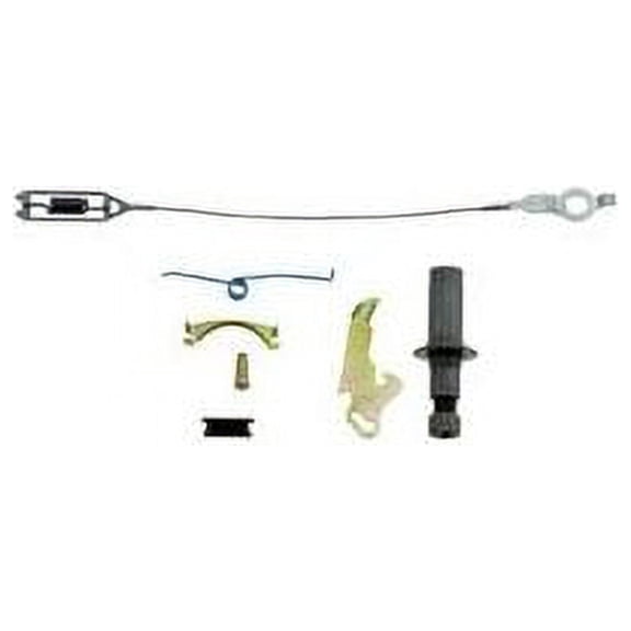 Rear Left Drum Brake Self Adjuster Repair Kit - Compatible with 1975 - 2002 Ford E-250 Econoline 1976 1977 1978 1979 1980 1981 1982 1983 1984 1985 1986 1987 1988 1989 1990 1991 1992 1993 1994