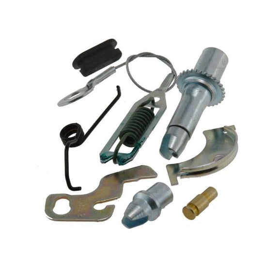 Rear Left Drum Brake Self Adjuster Repair Kit - Compatible with 1984 - 1995 Dodge Caravan 1985 1986 1987 1988 1989 1990 1991 1992 1993 1994