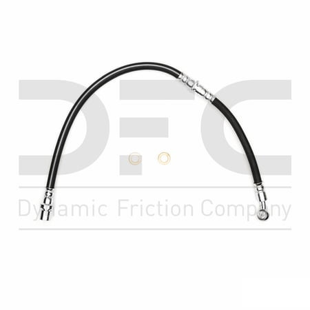 Rear Left Dynamic Friction Company Brake Line Hose 350-13051 For 1996-1999 Subaru Legacy, 1998-2002 Subaru Forester