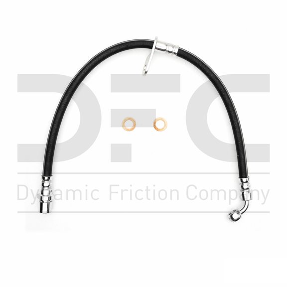Rear Left Dynamic Friction Company Brake Line Hose 350-13077 For 2009-2013 Subaru Forester