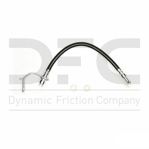 Rear Left Dynamic Friction Company Brake Line Hose 350-40107 For 2008-2011 Dodge Nitro
