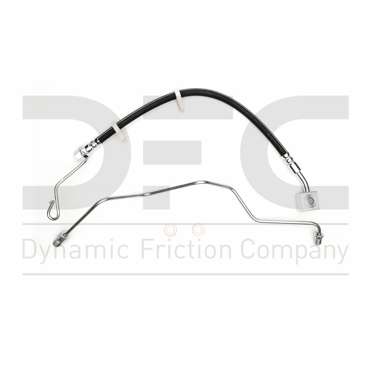 Rear Left Dynamic Friction Company Brake Line Hose 350-40313
