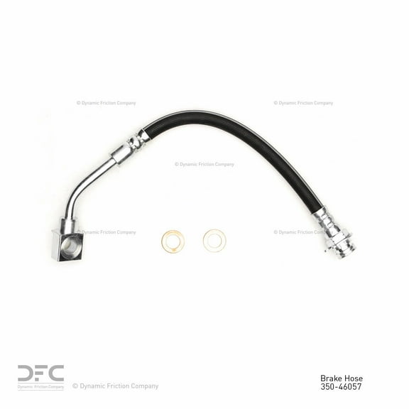 Rear Left Dynamic Friction Company Brake Line Hose 350-46057 For 2000-2005 Cadillac DeVille