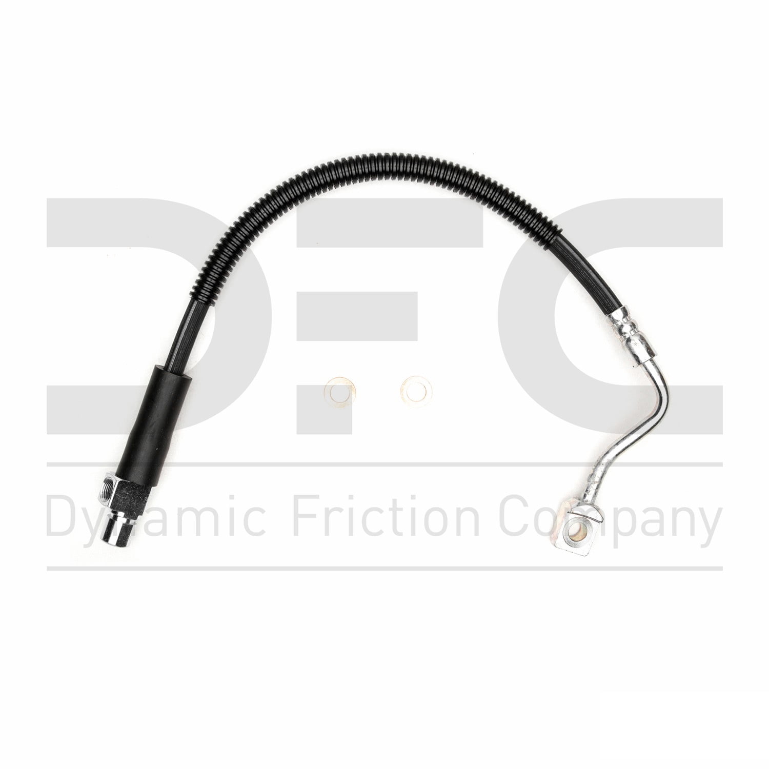 Rear Left Dynamic Friction Company Brake Line Hose 350-47394