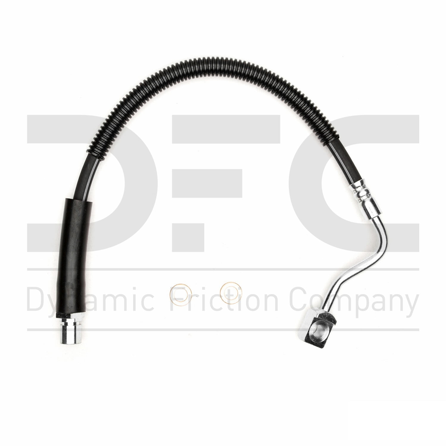 Rear Left Dynamic Friction Company Brake Line Hose 350-47405 For 2004-2008 Chevrolet Express 3500, 2004-2008 GMC Savana 3500