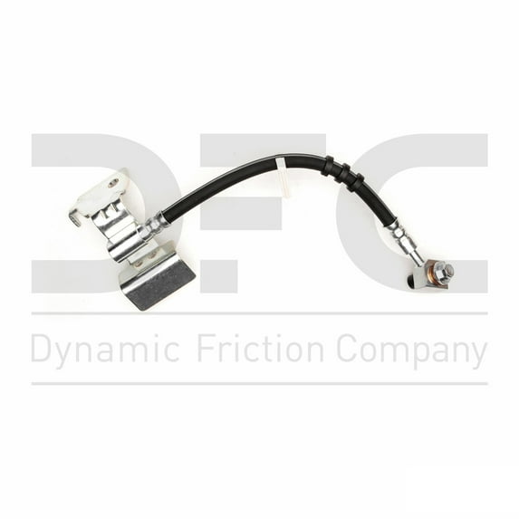 Rear Left Dynamic Friction Company Brake Line Hose 350-54190 For 2005-2014 Ford Mustang