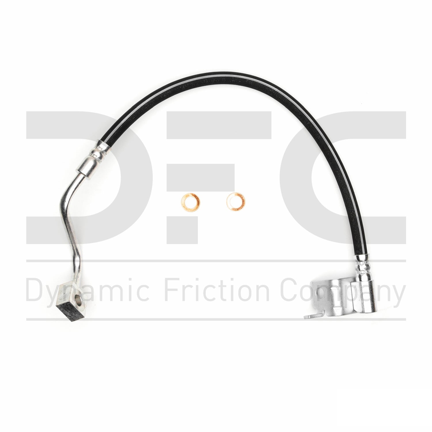 Rear Left Dynamic Friction Company Brake Line Hose 350-54551 For 2002-2006 Ford Expedition, 2002-2006 Lincoln Navigator