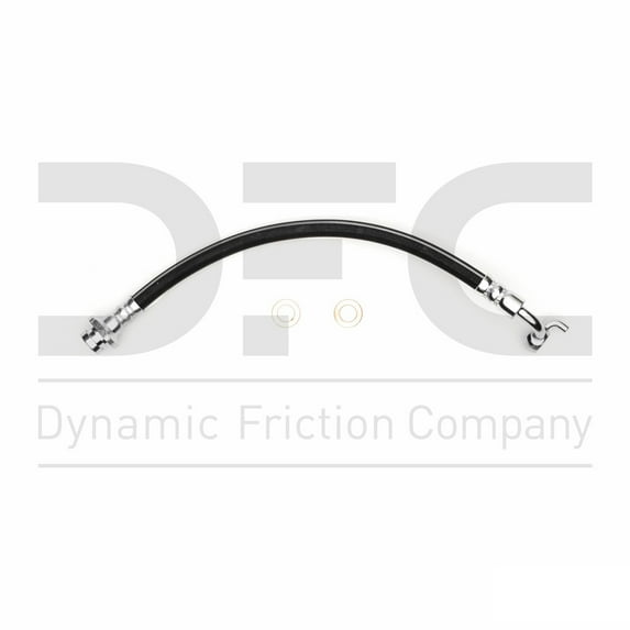 Rear Left Dynamic Friction Company Brake Line Hose 350-68057 For 2003-2007 INFINITI G35, 2003-2008 Nissan 350Z