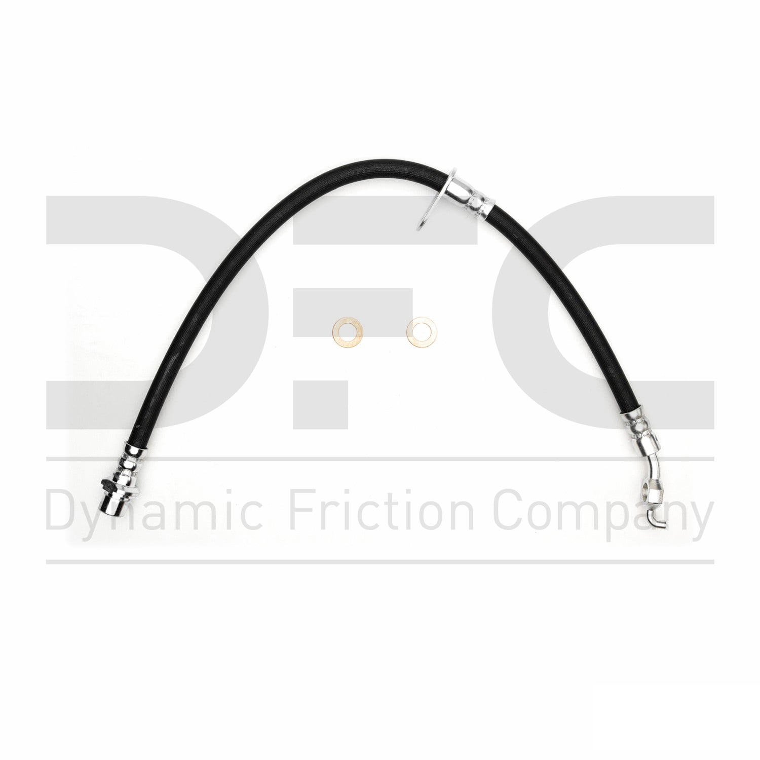 Dynamic Friction 350-76203 Brake Line Hose For 2004-2006 Lexus Rx330, 2004-2007 Toyota Highlander, 2006-2008 Lexus RX400h