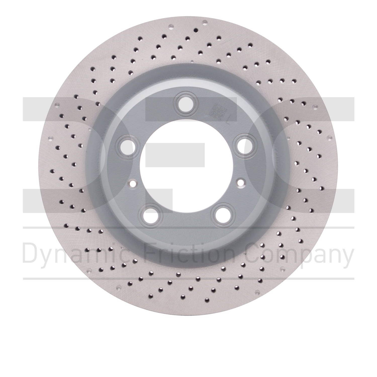 Rear Left Dynamic Friction Company Hi-Carbon Alloy Brake Rotor (1) For 2012-2016 Porsche 911