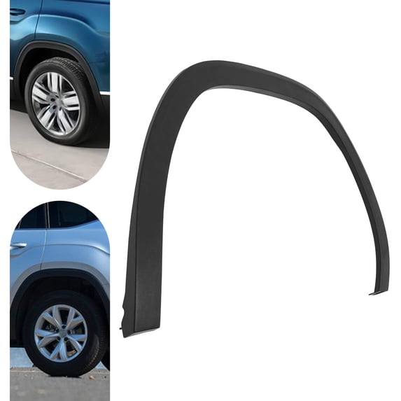 Rear Left Fender Trim Compatible with Volkswagen Atlas 2018 2019 2020 Rear Driver Side Fender Flare Fender Molding Trim Replace for 3CN853817B9B9 (Left)