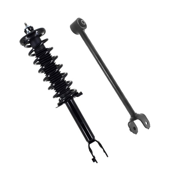 Rear Left Lower Rearward Control Arm-Quick Complete Strut-Coil Spring Assembly For 2012-2015 Honda Crosstour