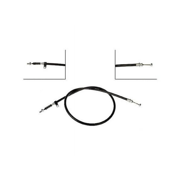 Rear Left Parking Brake Cable - Compatible with 1990 - 1994 Eagle Talon AWD 1991 1992 1993