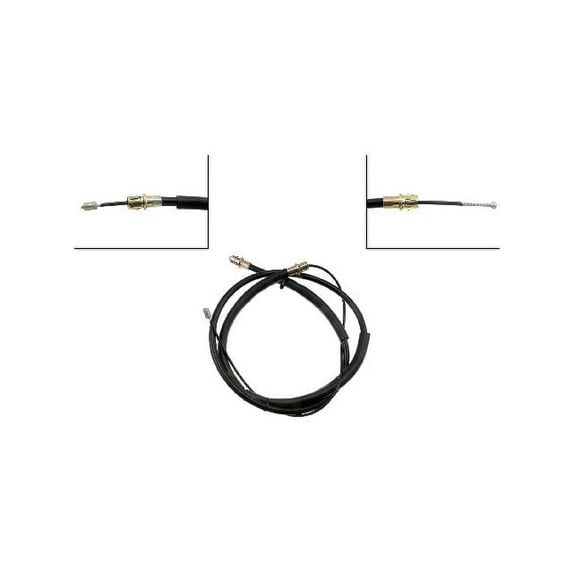 Rear Left Parking Brake Cable - Compatible with 1996 - 2003 Chevy S10 1997 1998 1999 2000 2001 2002