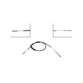 Rear Left Parking Brake Cable - Compatible with 1998 - 2001 GMC Jimmy 2-Door - Dorman