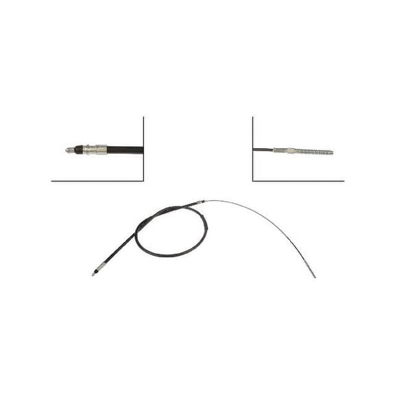 Rear Left Parking Brake Cable - Compatible with 2001 - 2006 BMW 325Ci - Dorman