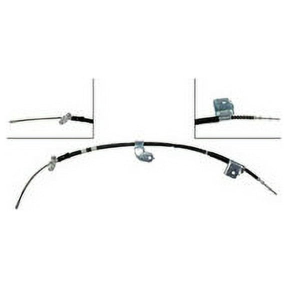 Rear Left Parking Brake Cable - Compatible with 2005 - 2007 Toyota Sequoia 2006