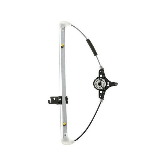 Rear Left Power Window Regulator Assembly 1 - Compatible with 2010 - 2013 Mazda 3 2011 2012