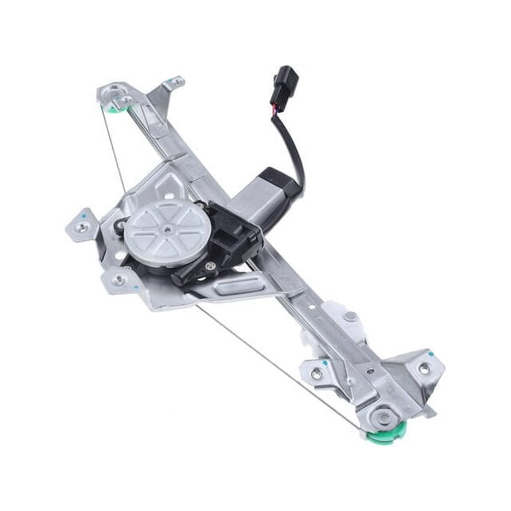 Rear Left Power Window Regulator and Motor Assembly 1 - Compatible with 2001 - 2002 Saturn L100 Base Sedan 2.2L 4-Cylinder