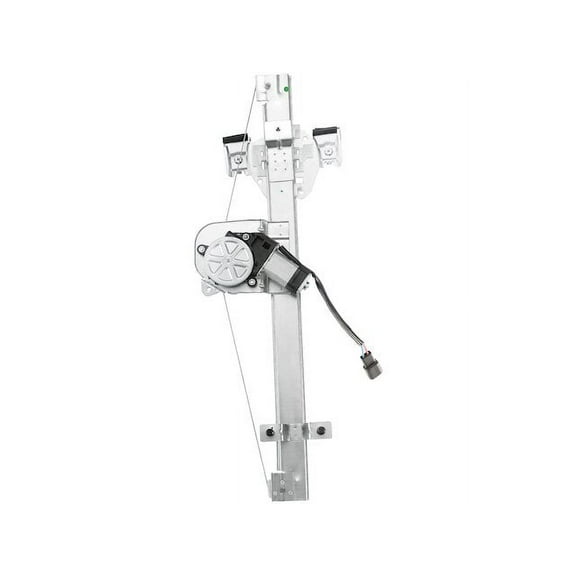 Rear Left Power Window Regulator and Motor Assembly 1 - Compatible with 2007 - 2013 Chevrolet Silverado 1500 Extended Cab Pickup - Autopart Premium