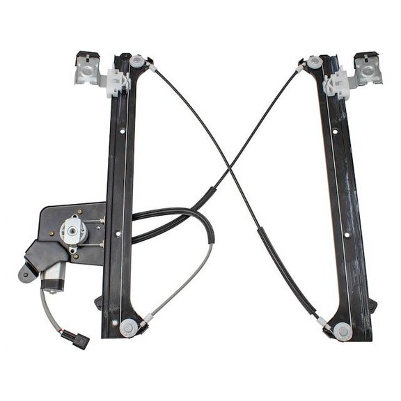Rear Left Power Window Regulator and Motor Assembly - Compatible with 2002 - 2006 Chevy Avalanche 1500 2003 2004 2005